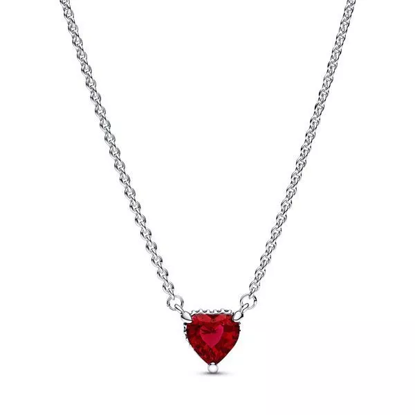 Pandora Timeless Sparkling Heart Necklace 392542C01-45