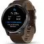 Garmin Venu 2 Plus with Black + Slate, leather 010-02496-15-1