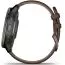 Garmin Venu 2 Plus with Black + Slate, leather 010-02496-15-4