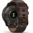 Garmin Venu 2 Plus with Black + Slate, leather 010-02496-15-3