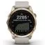 Garmin Fenix 7S Sapphire Solar, Vaalean kullan värinen titaani ja vaalean hiekan värinen hihna 010-02539-21-9