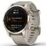 Garmin Fenix 7S Sapphire Solar, Vaalean kullan värinen titaani ja vaalean hiekan värinen hihna 010-02539-21-5