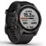 Garmin Fenix 7S Sapphire Solar, Hiilenharmaa DLC-titaani ja musta hihna 010-02539-25-5