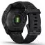 Garmin Fenix 7S Sapphire Solar, Hiilenharmaa DLC-titaani ja musta hihna 010-02539-25-8