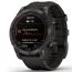 Garmin Fenix 7 Sapphire Solar, Hiilenharmaa DLC-titaani ja musta hihna 010-02540-21-9