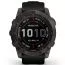 Garmin Fenix 7X Sapphire Solar, Hiilenharmaa DLC-titaani ja musta hihna 010-02541-11-6