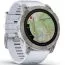 Garmin epix Pro (Gen 2) Sapphire Edition  51 mm Titaani, luonnonvalkoinen silikoniranneke 010-02804-11-1