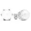Valkokultaiset helmikorvakorut 10 mm 10310Wvalk-1