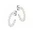 Hopeiset helmikorvakorut 18 mm 121383 SILVER-1