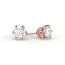 Festive Classic Diamanten Ohrringe 14-129-100K-PK-HVS1-1