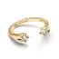 Pandora Shooting Stars Open Ring, 14K vergoldet 163582C01-2
