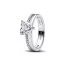 Pandora Double Band Heart sormus 193100C01-1