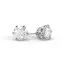 Festive Classic timanttikorvakorut, platina 205-140K-PT