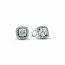 Pandora Square Halo Ohrringe 293551C02