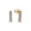 Pandora Timeless Pavé Single-row Bar Stud Ohrringe 262626C01-1