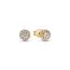 Pandora Stud Earrings 14K Gold-Plated Ohrringe 263019C01-1