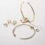 Pandora Organically V-shaped Open Hoop korvakorut 263290C00-2