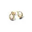 Pandora Organically Shaped Oval & Treated Freshwater Cultured Pearl Stud korvakorut 263295C01-1