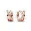 Pandora Crossover Pavé Hoop korvakorut 283150C01-1