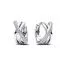 Pandora Crossover Pavé Hoop korvakorut 293150C01-1