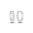 Pandora Treated Freshwater Cultured Pearl & Beads Hoop korvakorut 293178C01-1