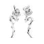 Pandora Rose in Bloom Ohrringe 293214C00-0