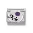 Nomination Classic February Amethyst 330505/02-1