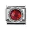 Nomination Classic Silvershine / punainen kivi 330601/005-1