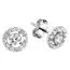 Silber  Zucht Ohrringe EB0066-02-1
