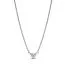 Pandora Triple Stone Heart Collier Halskette 45 cm 393014C01-1