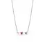 Pandora Arrow & Murano Glass Heart Halskette 393669C01-50-1