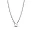 Pandora Studded Clasp & Chain Halskette 393682C00-45-1