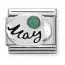 Nomination Classic May Emerald 330505/05-1
