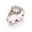 Festive Lotus Superior timanttisormus 14-524-120-PK-HVS1-1