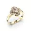 Festive Magnolia Diamant Ring / Morganit 14-527-061M-KK-HSI1-1