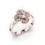 Festive Magnolia Diamant Ring / Morganit 14-527-061M-PK-HSI1-1