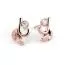 Festive Garden timanttikorvakorut, punakulta 545-006K-PK