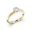 Festive Vivian timanttisormus, kelta- ja valkokulta 557-030-KV