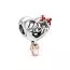 Pandora Disney Minnie Mouse Mum Heart Charme 781142C01-1