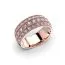 Festive Manuela Morganiitti timanttisormus, punakulta 579-052M-PK