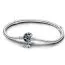 Pandora Moments Sparkling Moon Clasp Snake Chain Armband 16 cm 592819C01-1