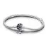 Pandora Moments Sparkling Moon Clasp Snake Chain Armband 18 cm 592819C01-1
