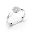 Festive Bella timanttisormus, platina 606-015-PT