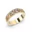 Festive Routa Rakka timanttisormus, keltakulta 627-033P-KK
