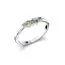 Festive Nadja Green timanttisormus, platina 650-018G-PT