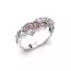 Festive Nadja Grand Pink timanttisormus, platina 669-105P-PT