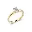 Festive Serena timanttisormus, keltakulta 684-050-KK