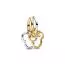 Pandora Disney Mickey Mouse & Minnie Mouse Splittable Dangle Charme 763650C01-1