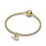 Pandora Sparkling Heart Double Dangle Charme 763765C01-3