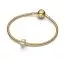 Pandora Gold-Plated Clip Stones and Enamel Charme 763785C01-2